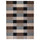 STOCKHOLM rug, flatwoven, handmade/chequered brown, 250x350 cm