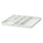 STÖDJA - STÖDJA Cutlery tray, white, 51x50 cm