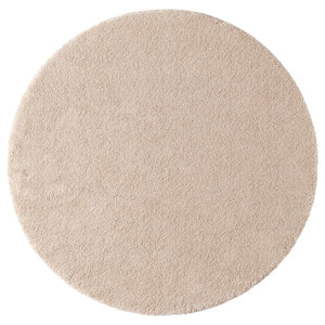 Ikea STOENSE Carpet, short hair - dirty white 130 cm , 130 cm