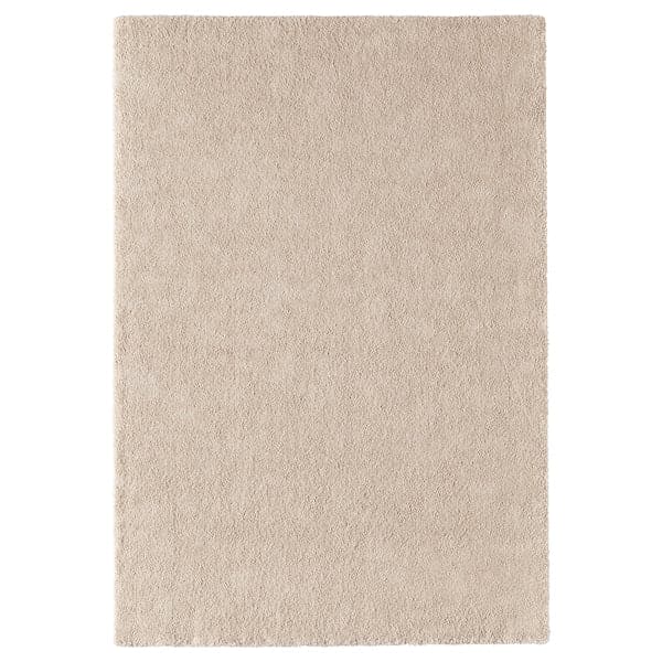 Ikea STOENSE - Rug, low pile, off-white, 133x195 cm