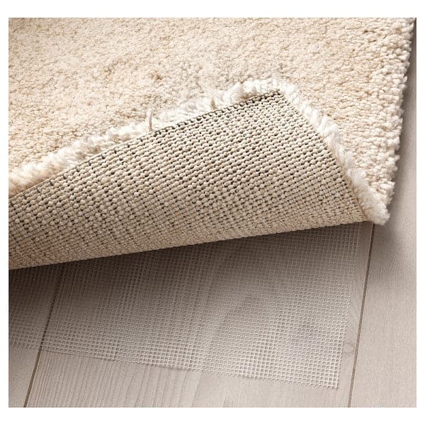 STOENSE - Rug, low pile, off-white, 170x240 cm - best price from Maltashopper.com 50425529