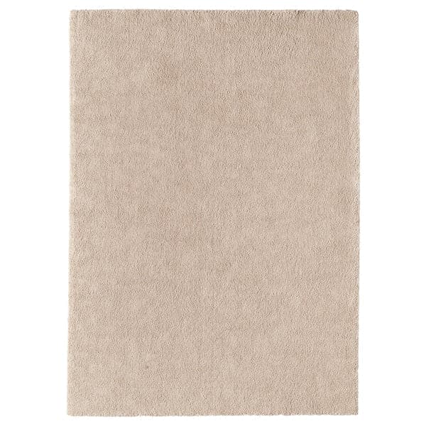 STOENSE - Rug, low pile, off-white, 170x240 cm