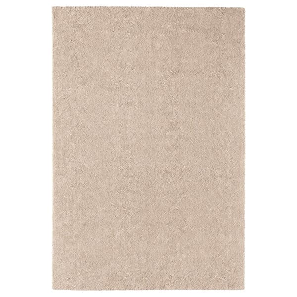 STOENSE - Rug, low pile, off-white, 200x300 cm