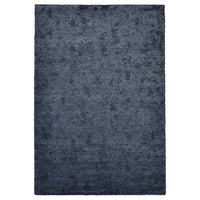 STOENSE - Rug, low pile, dark blue, 170x240 cm - best price from Maltashopper.com 10556008