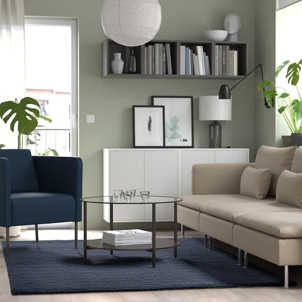STOENSE tappeto, pelo corto, verde oliva chiaro, 133x195 cm - IKEA Italia