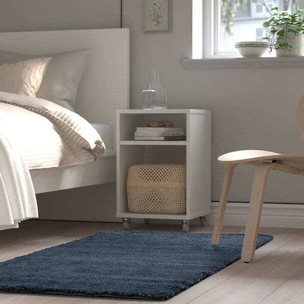 Ikea STOENSE - Rug, low pile, dark blue, 80x150 cm