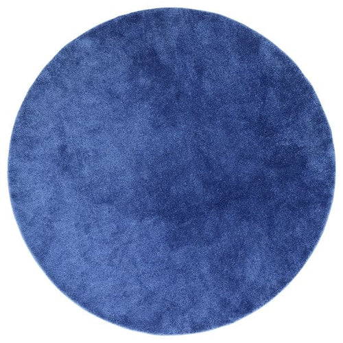 STOENSE - Rug, low pile, blue, 195 cm