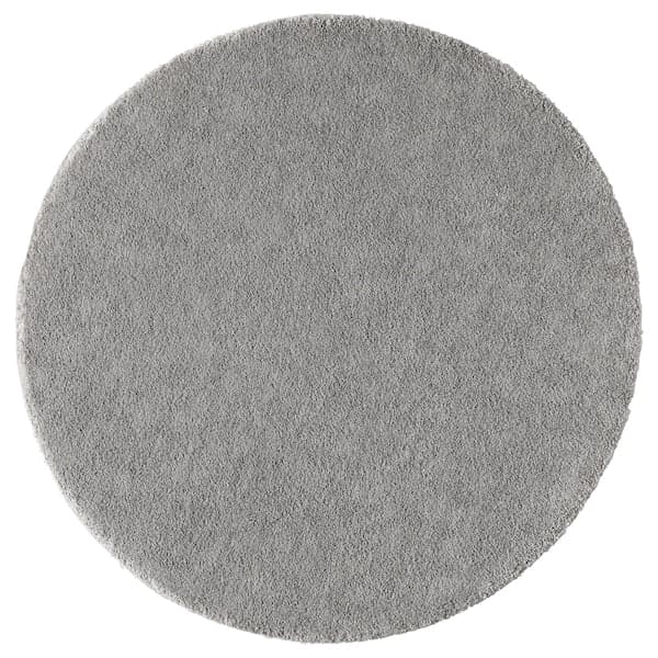 STOENSE Carpet, short hair - smoke grey 130 cm