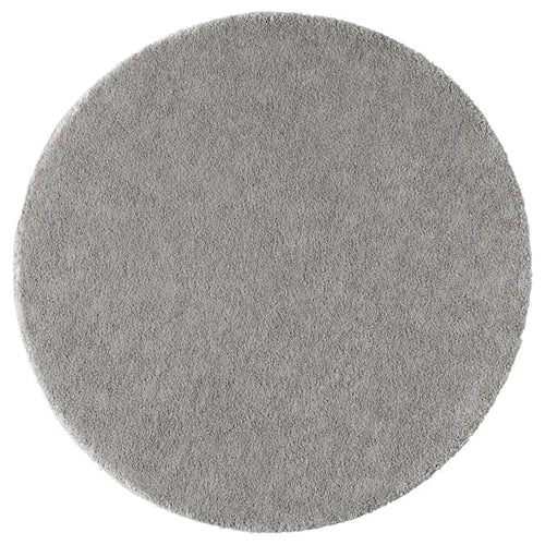 STOENSE Carpet, short hair - smoke grey 130 cm , 130 cm