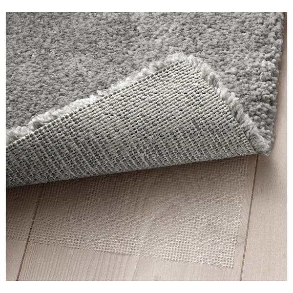 Ikea STOENSE - Rug, low pile, medium grey, 133x195 cm