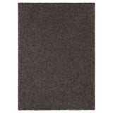 STOENSE rug, low pile, dark grey, 170x240 cm