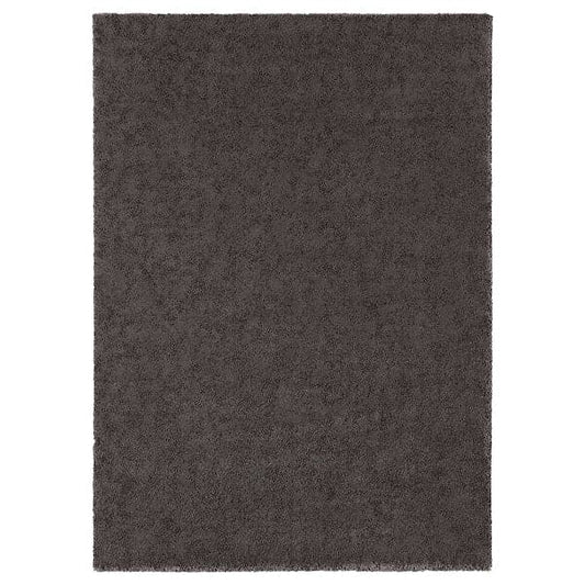 Ikea STOENSE - Rug, low pile, dark grey, 170x240 cm