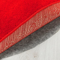 STOENSE - Rug, low pile, red, 195 cm - best price from Maltashopper.com 50562366