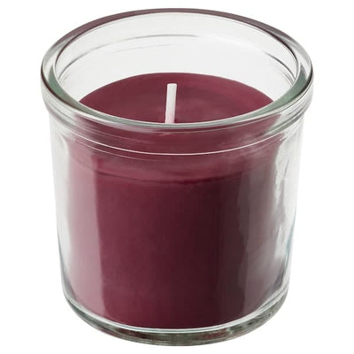 STÖRTSKÖN - Scented candle in glass, Berries/red, 20 hr - best price from Maltashopper.com 80502111