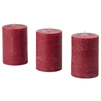 STÖRTSKÖN - Scented pillar candle, Berries/red, 30 hr - best price from Maltashopper.com 40502311
