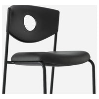 STOLJAN Meeting Chair - Black/Black , - best price from Maltashopper.com 09907451