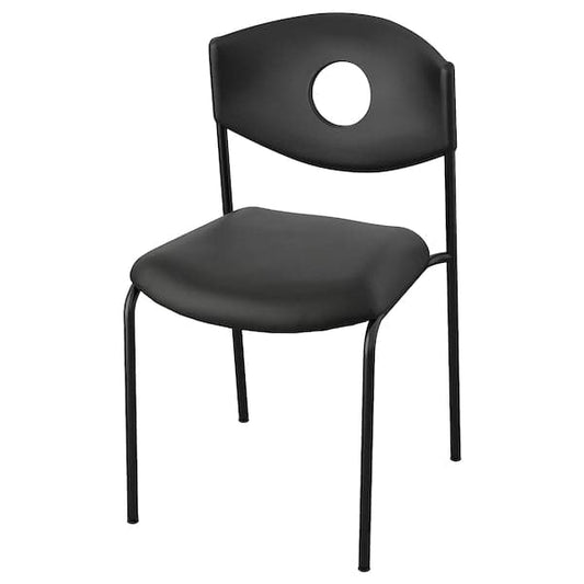 STOLJAN Meeting Chair - Black/Black , - best price from Maltashopper.com 09907451