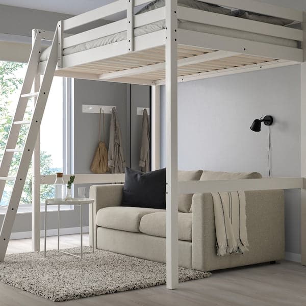 STORÅ Loft bed structure - white biting 140x200 cm , 140x200 cm - best price from Maltashopper.com 70242086
