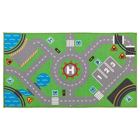 Ikea STORABO - Rug, green, 75x133 cm