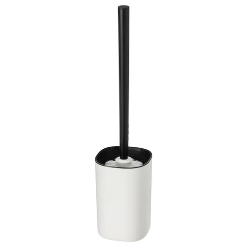 STORAVAN - Toilet brush, white/black