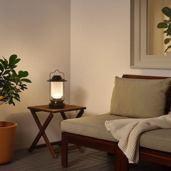 STORHAGA LED table lamp - adjustable light intensity from outside/black 35 cm - best price from Maltashopper.com 40394439