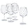 STORSINT red wine glass, clear glass, 67 cl, 6 pack