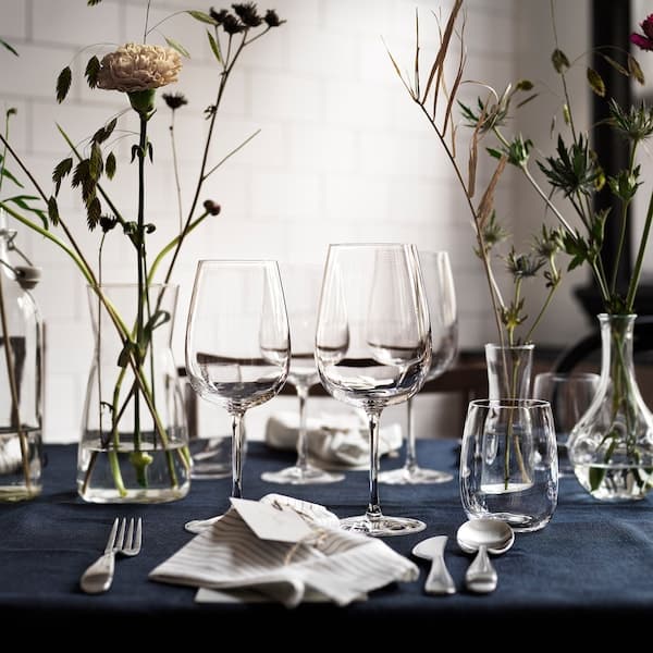Ikea STORSINT - Red wine glass, clear glass, 67 cl