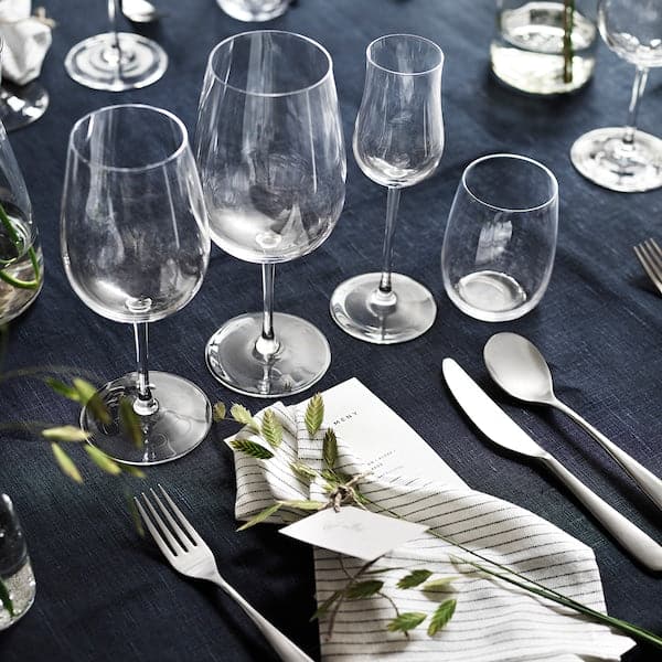 Ikea STORSINT - Red wine glass, clear glass, 67 cl