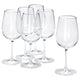 STORSINT wine glass, clear glass, 49 cl, 6 pack