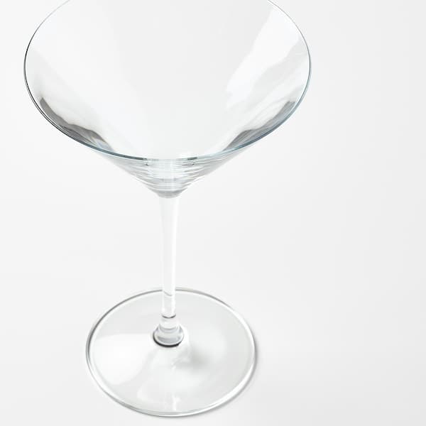 Ikea STORSINT - Martini glass, clear glass, 24 cl
