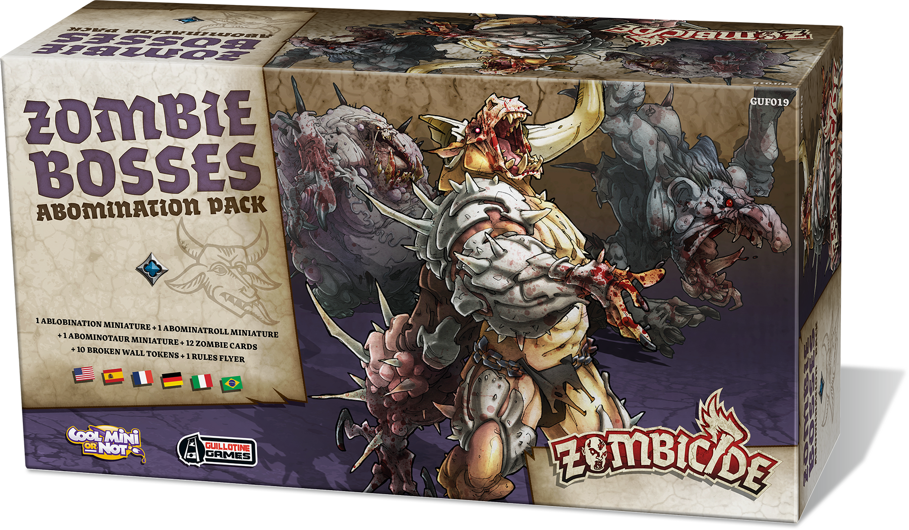 Zombicide Black Plague Abomination Pack - best price from Maltashopper.com STR7120