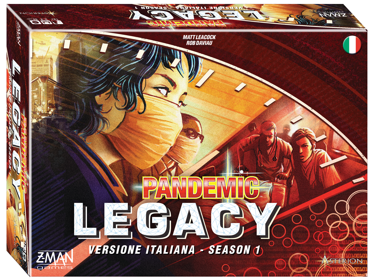 Pandemic Legacy - Red Box