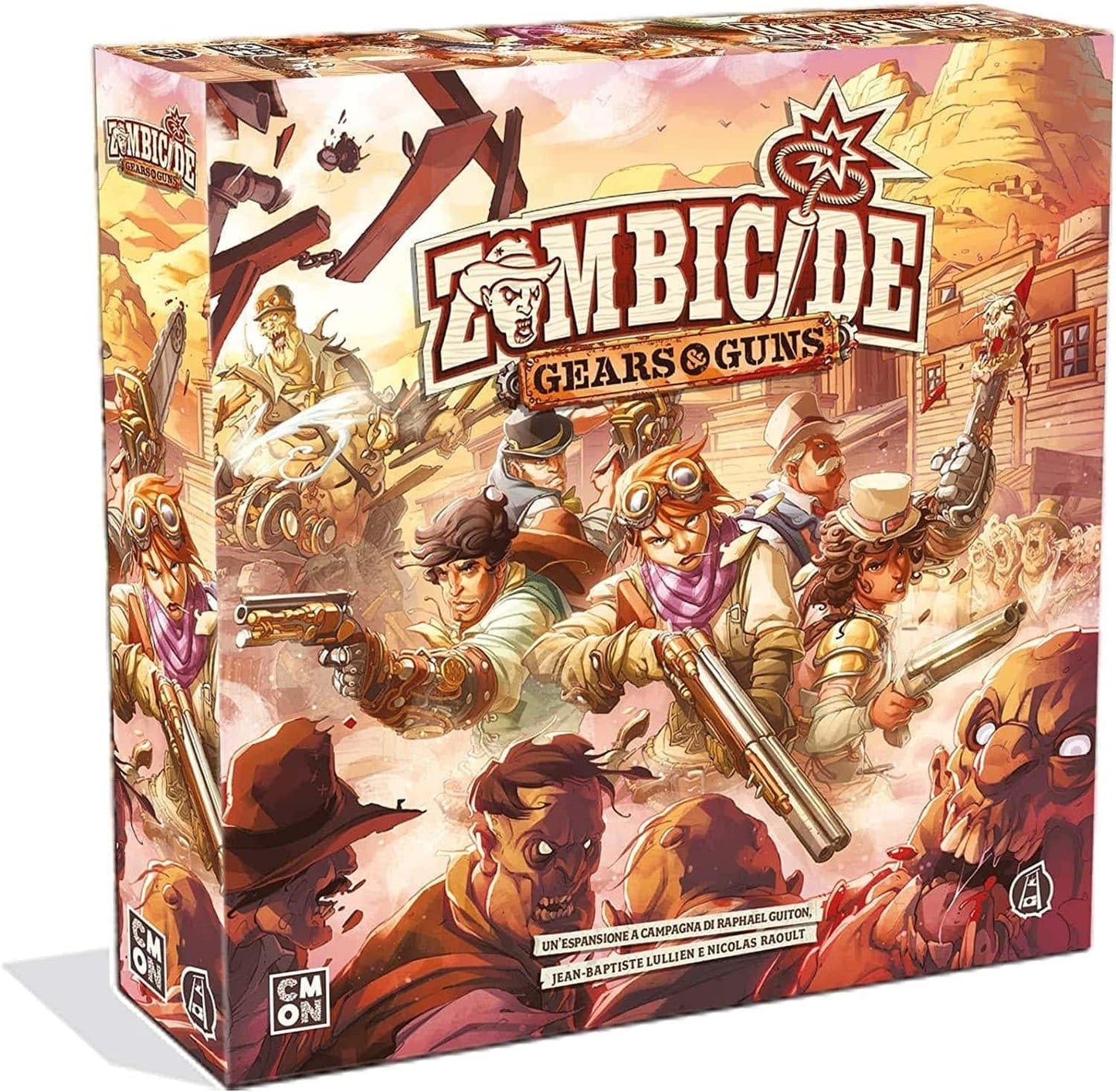 Toys Zombicide: Undead or Alive - Gears & Guns: Ed. Italiana