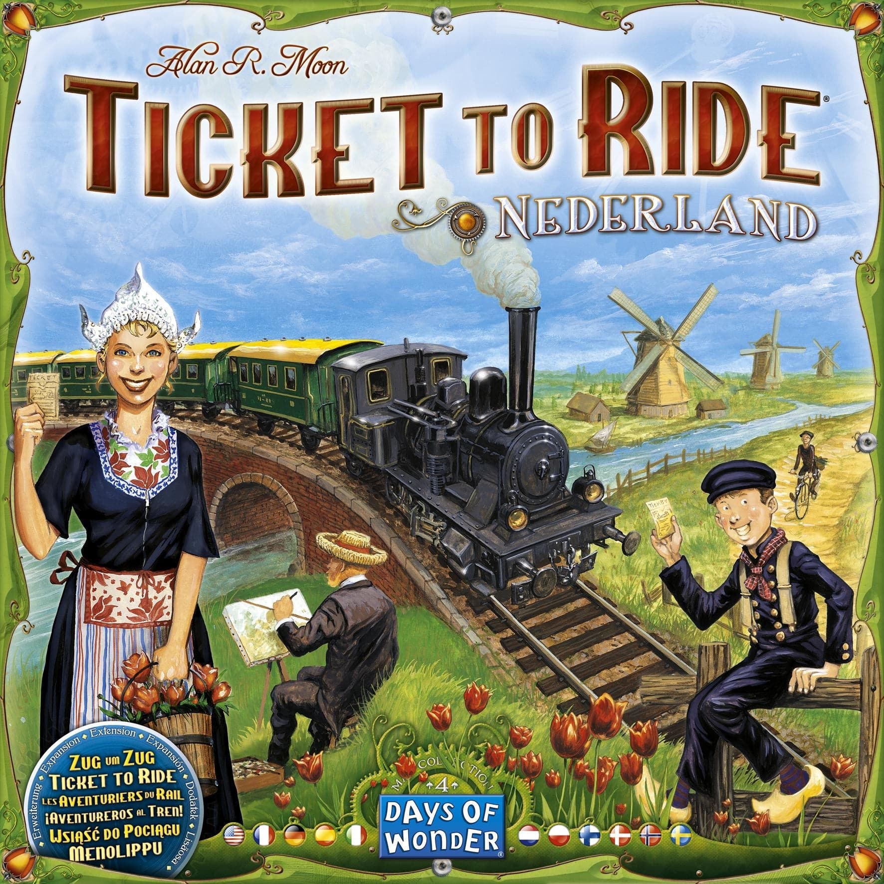 Ticket to Ride Map Collection #4 Nederland