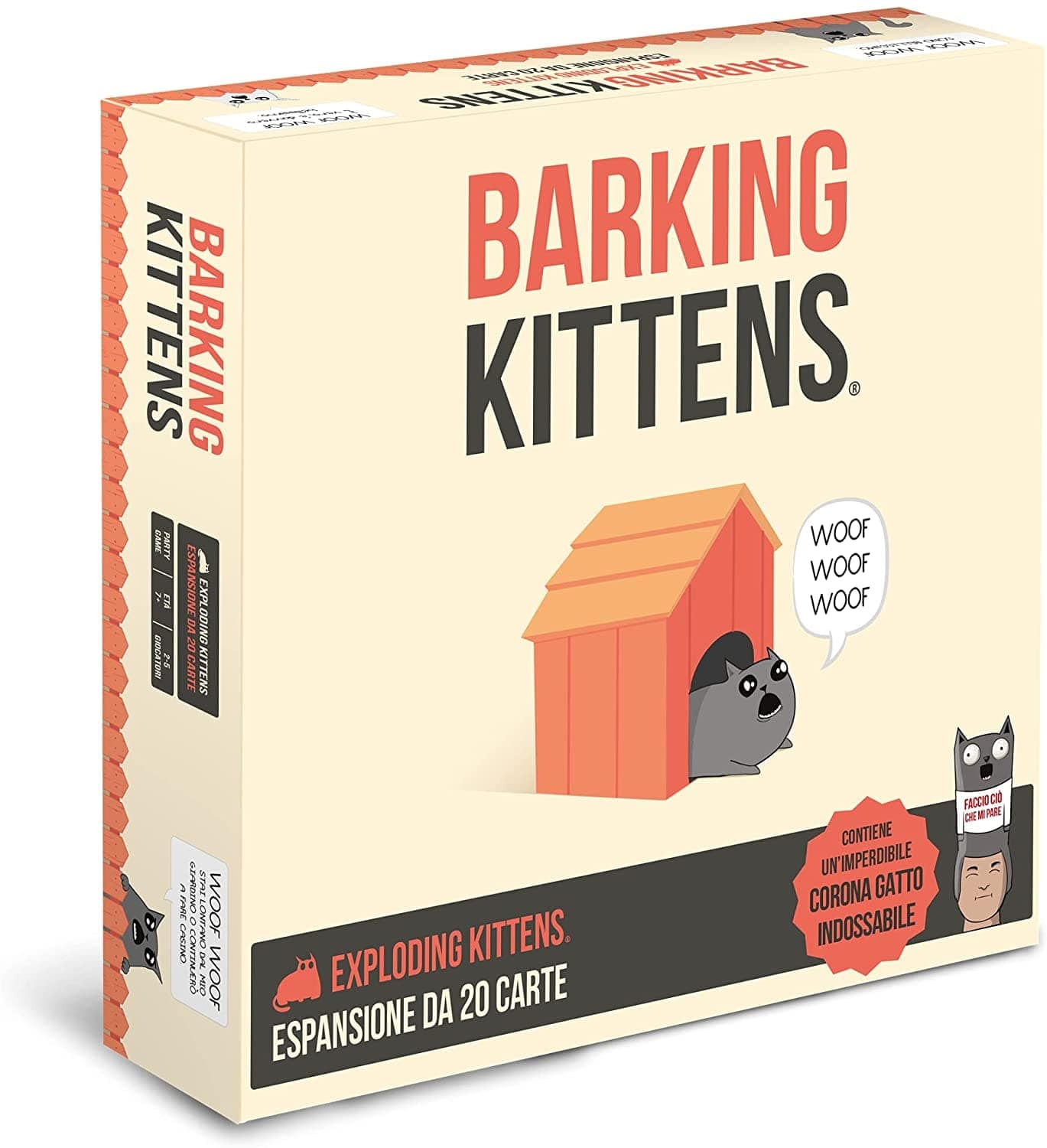 Toys Exploding Kittens - Barking Kittens (Ed. Italiana)