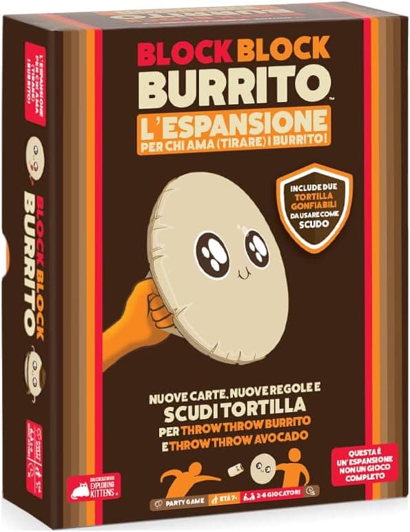 Block Block Burrito (Italian Edition)