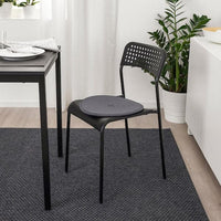 STRÅFLY Chair cushion - dark grey 36 cm , - best price from Maltashopper.com 00410083