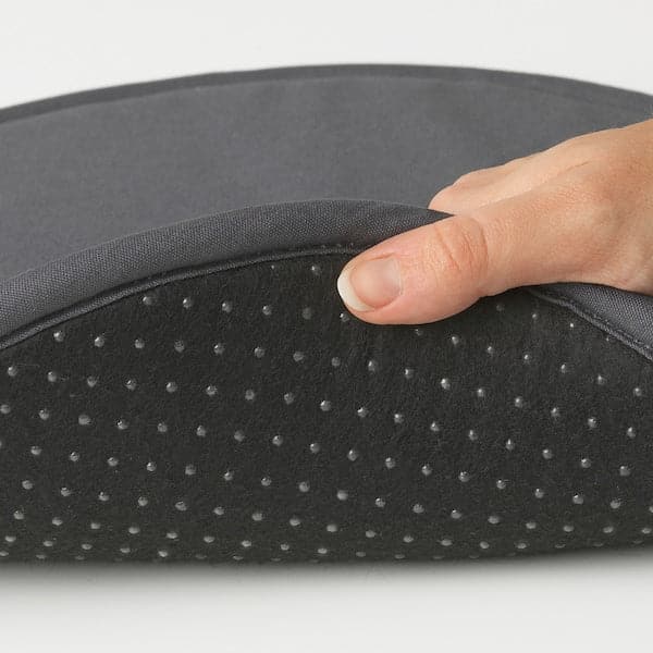 STRÅFLY Chair cushion - dark grey 36 cm , - best price from Maltashopper.com 00410083