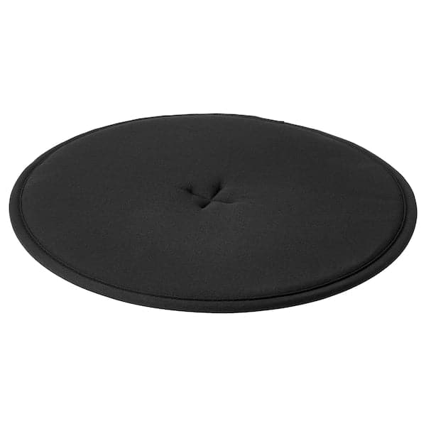 STRÅFLY Chair cushion - black 36 cm