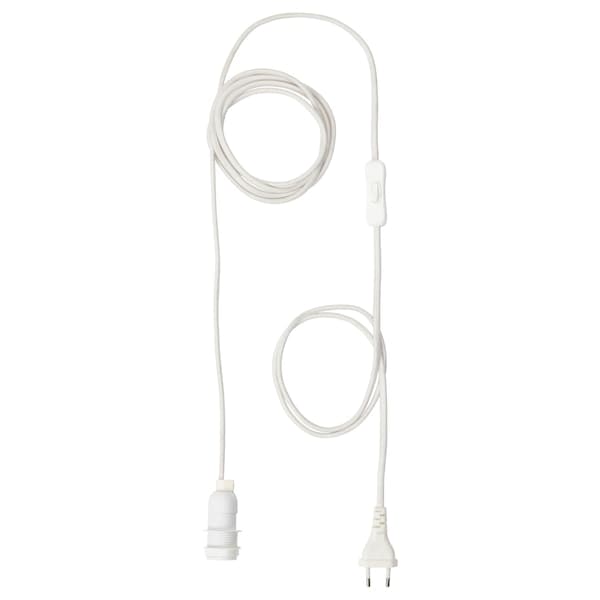 Ikea STRÅLA Suspension accessory - white 4 m , 4 m