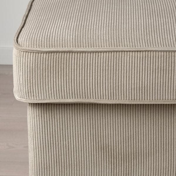 Ikea STRANDMON Footrest - Beige Kelinge ,