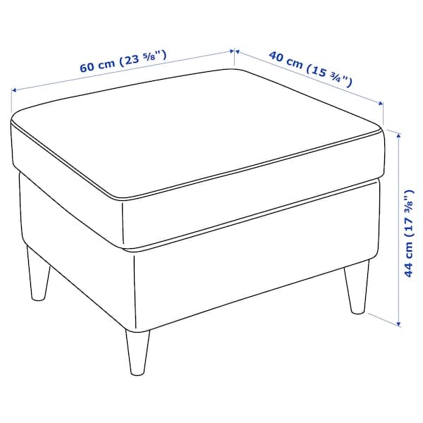 Ikea STRANDMON - Armchair and Footstool ,