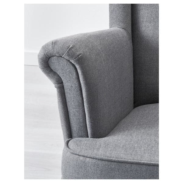 STRANDMON Armchair - Dark Grey Nordvalla , - best price from Maltashopper.com 20343224