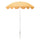 STRANDÖN parasol, yellow/white dotted, 22 mm
