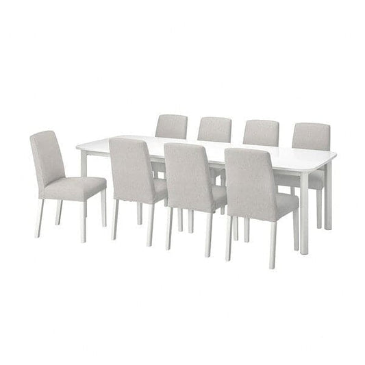 STRANDTORP / BERGMUND Table and 8 chairs , 150/205/260 cm - best price from Maltashopper.com 19441094