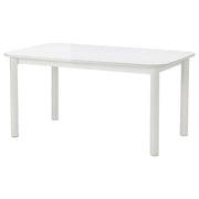 STRANDTORP - Extendable table, white, 150/205/260x95 cm - best price from Maltashopper.com 40487278