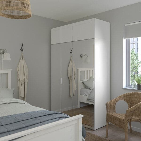 Ikea STRAUMEN - Mirror door, mirror glass, 40x180 cm