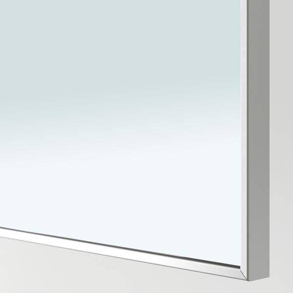 Ikea STRAUMEN - Door with hinges, mirror glass, 60x180 cm