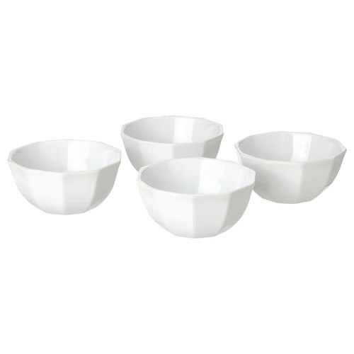 STRIMMIG - Bowl, white, 15 cm