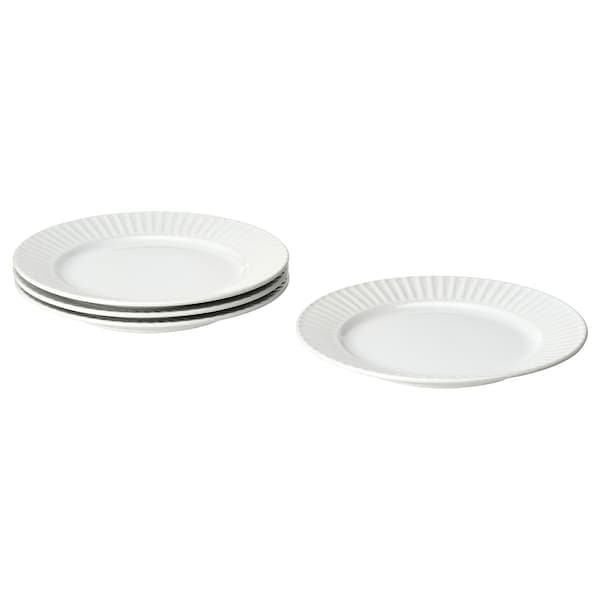 STRIMMIG - Plate, white, 27 cm